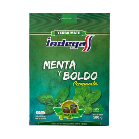 10 x Indega Compuesta Menta Boldo 0,5 kg