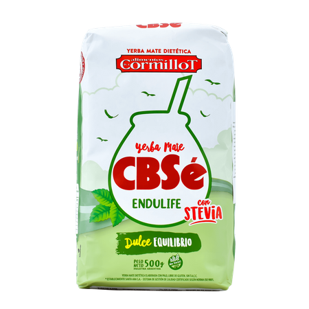 12 x CBSe Endulife Con Stevia 0.5kg