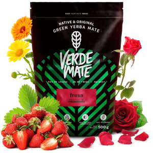 Yerba Verde Mate Green Fresa 0,5kg