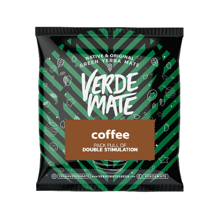 200 x Yerba Verde Mate Green Coffee Toasted pražená 50g