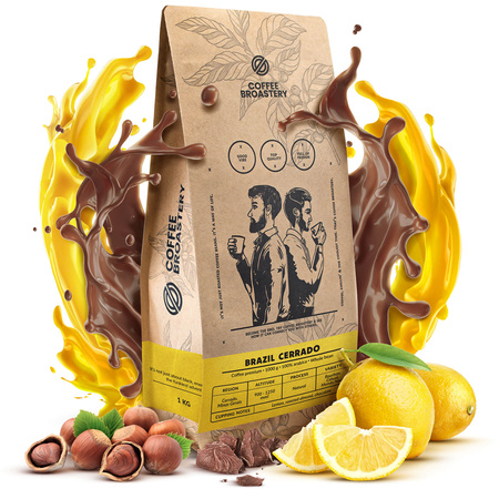 Coffee Broastery - Zrnková káva Brazil Cerrado Premium 1 kg