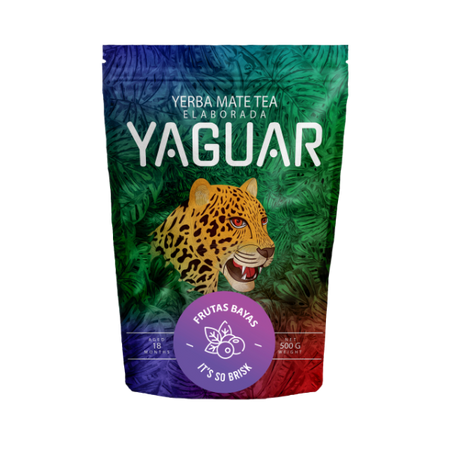 40 x Yaguar Frutas Bayas 0,5 kg