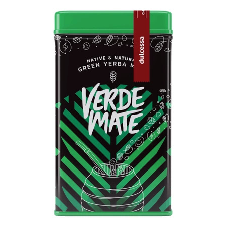 32 x Yerbera - plechovka Verde Mate Green Dulcessa - Tostada 0,5 kg