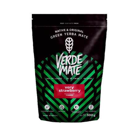 Yerba Verde Mate Green Very Strawberry 0,5kg