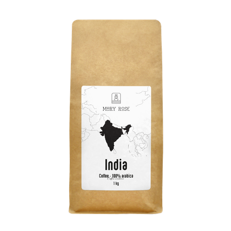 18 x Mary Rose - India Karnataka premium bean coffee 1 kg