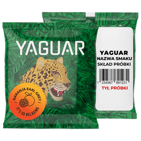 200 x Yaguar Naranja Earl Grey 50g