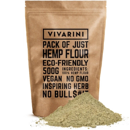 Vivarini – farine de chanvre (écologique) – 0,5 kg