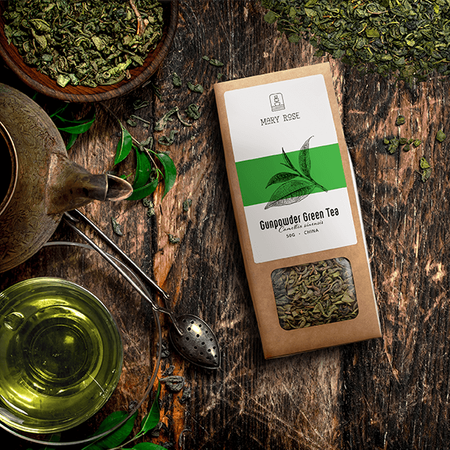 Mary Rose - Té verde Gunpowder - 50g