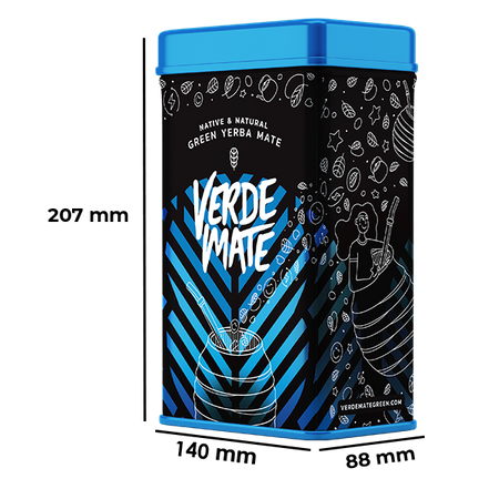 32 x Yerbera - Can of Verde Mate Mas IQ 0.5kg