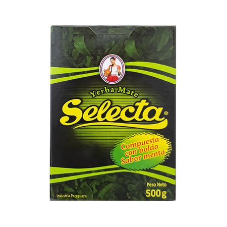 10 x Selecta Menta Boldo Refresca el Doble 0.5kg