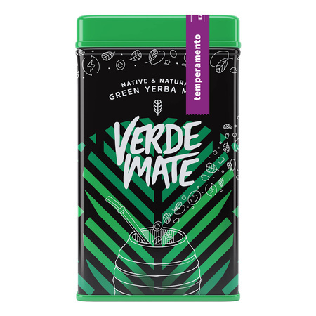 512 x Yerbera - plechovka Verde Mate Green Temperamento 0,5 kg