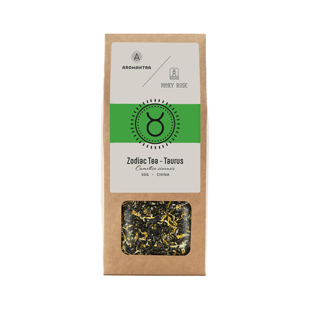 Aromantra x Mary Rose – Thé de l’horoscope – Taureau – Thé noir – 50 g