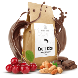 18 x Mary Rose - Costa Rica San Rafael specialità di caffè in grani 1 kg