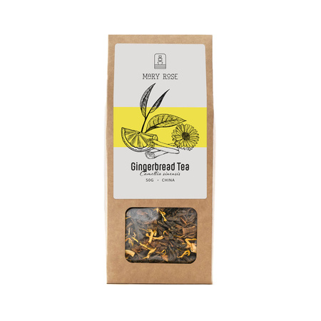 Mary Rose – Thé Gingerbread (saveur de pain d’épices) - 50 g