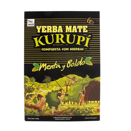 864 x Kurupi Compuesta Especial Menta Boldo 0,5kg