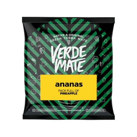 200 x Yerba Verde Mate Green Ananas 50g