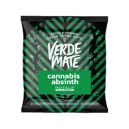 200 x Yerba Verde Mate Cannabis Absinth 50g