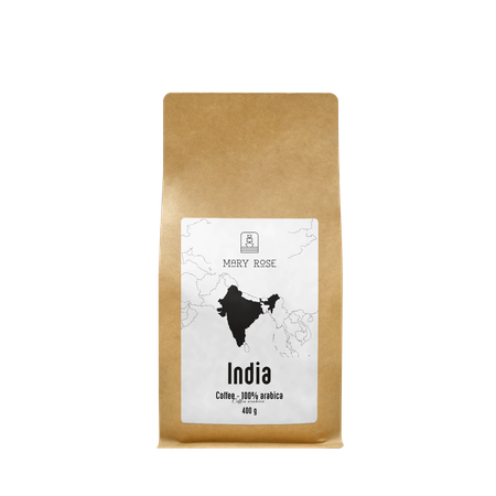 45 x Mary Rose - Inde Karnataka café en grains de qualité supérieure 400 g