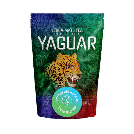 640 x Yaguar Frutas del Huerto 0,5 kg