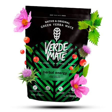 560 x Verde Mate Green Herbal Energy 0,5 kg