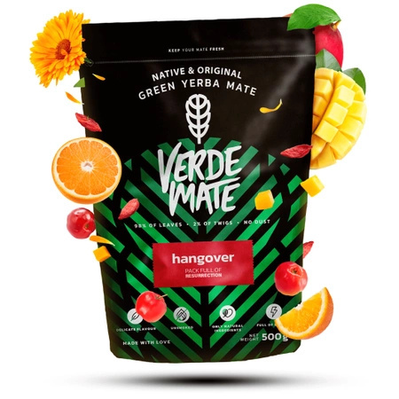 560 x Verde Mate Green Hangover 0,5 kg