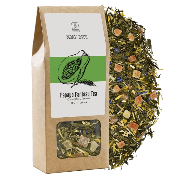 Mary Rose - Papaya Fantasía Té Verde - 50g