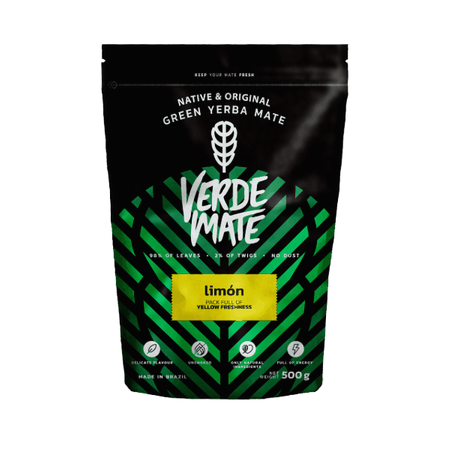 35 x Verde Mate Green Limon (citron) 0,5 kg