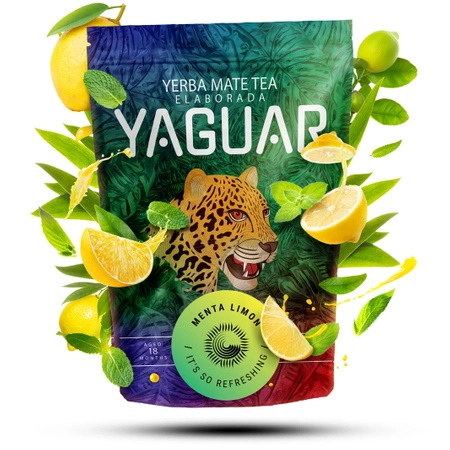 40 x Yaguar Menta Limon 0,5 kg