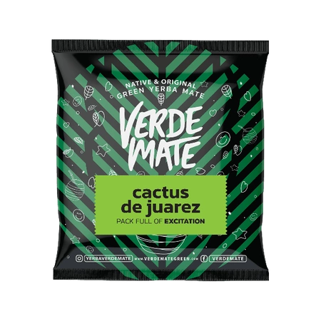 200 x Yerba Verde Mate Green Cactus 50g