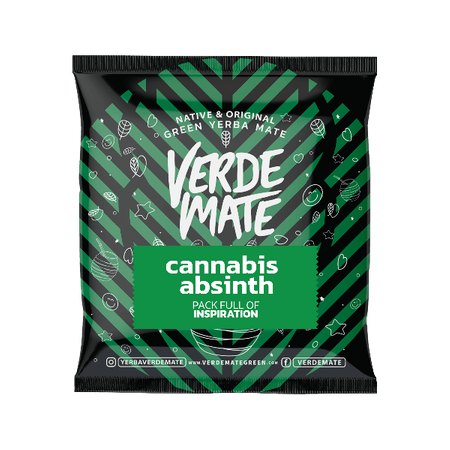 200 x Yerba Verde Mate Cannabis Absinth 50g