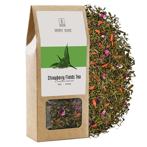 Mary Rose - Thé vert Strawberry Fields - 50 g