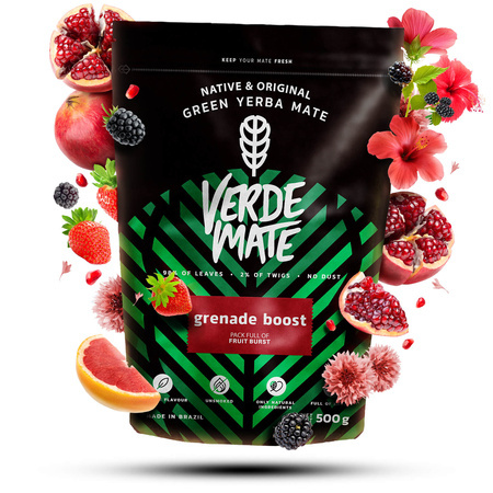 560 x Verde Mate Green Grenade Boost 0,5 kg