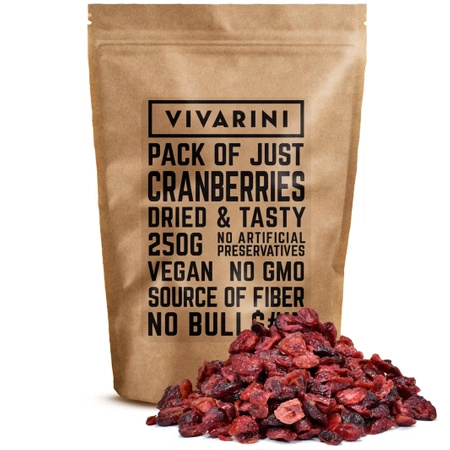 Vivarini - Cranberries (dried) 250g