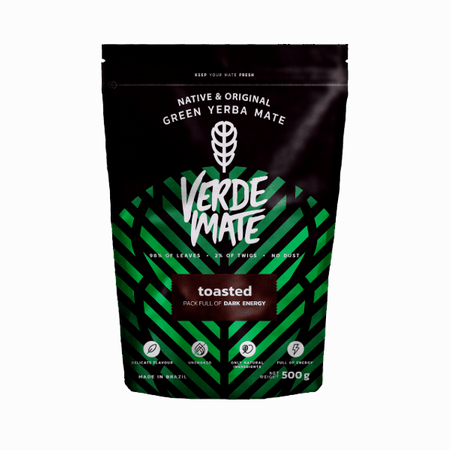 35 x Verde Mate Green Toasted - Tostada - 0,5 kg