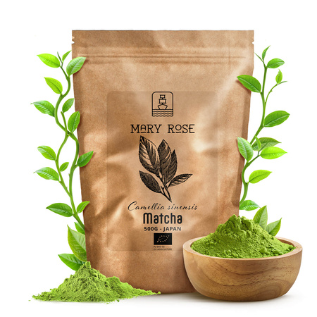 Mary Rose – Thé vert Matcha japonais (BIO) 500 g